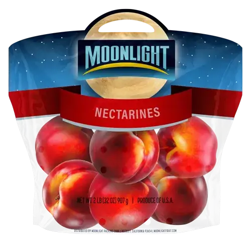 Moonlight Nectarines package design