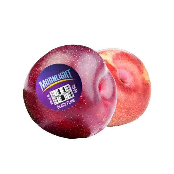 Moonlight Black Plum with label